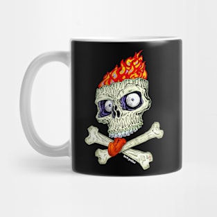 Hot Top Skull by Hard Grafixs© Mug